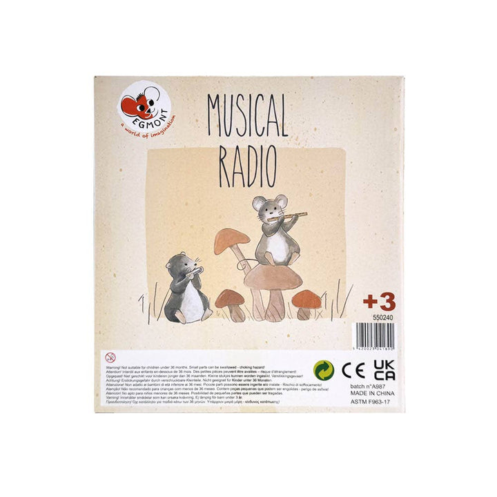 Egmont Musicians Musical Tin Radio