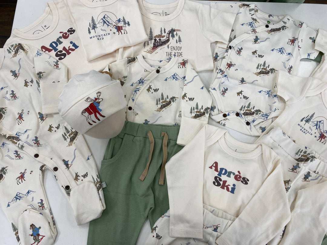 Finn + Emma Organic Lounge Pants - Basil Green