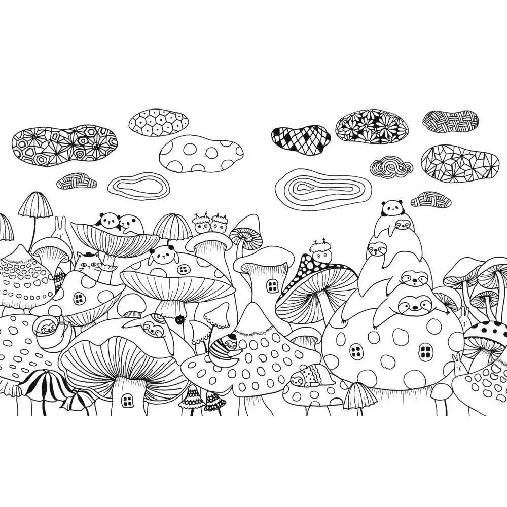 A Million Sloths Coloring Book