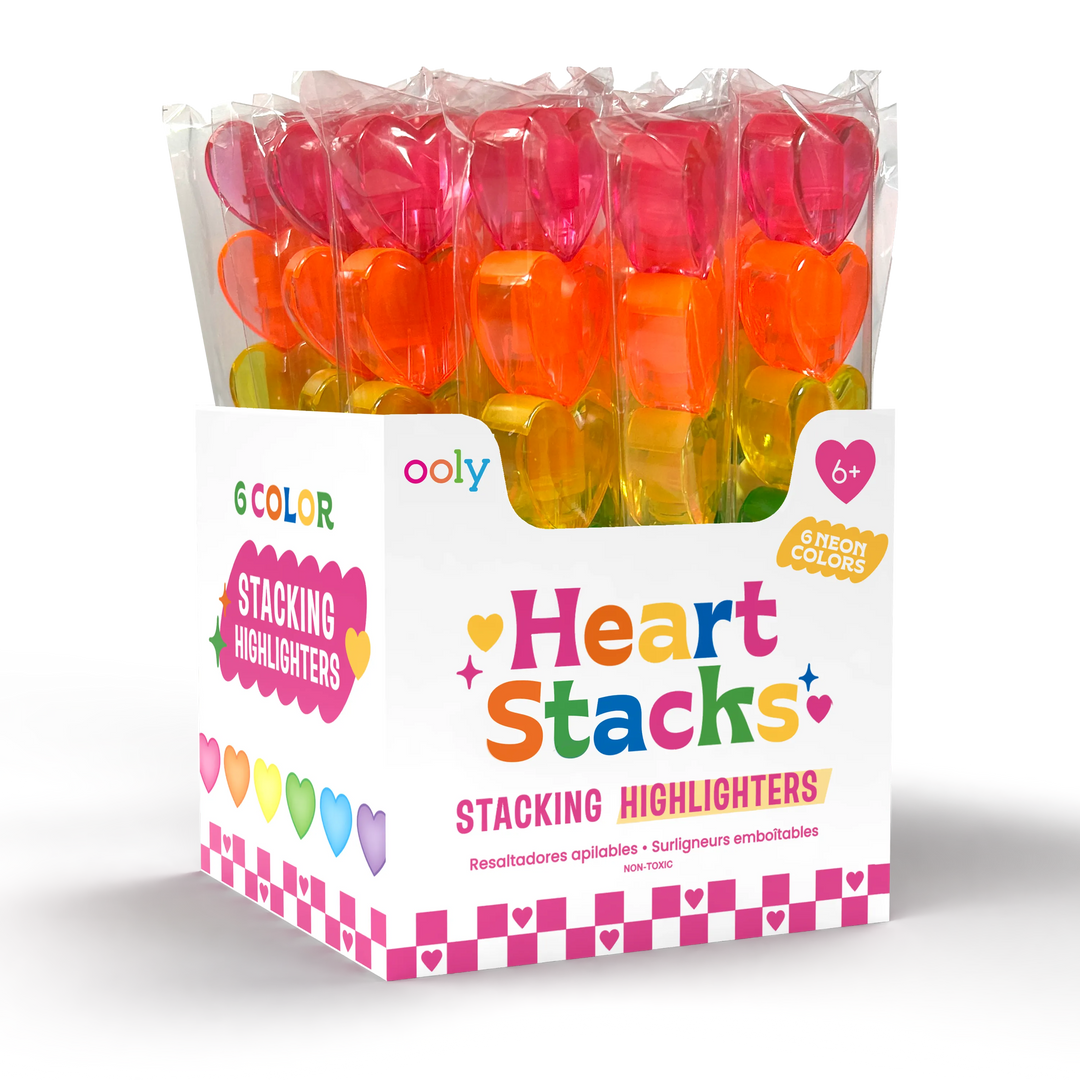 Ooly Heart Stacks Stacking Highlighters