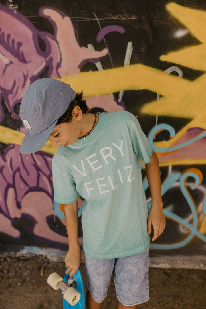 Hey August Five Panel Hat - Cove