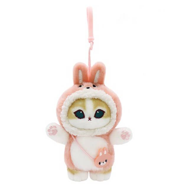 Mofusand Plush Keychain 9cm – Animal Costume Series