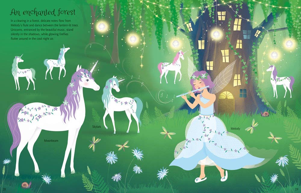 Usborne Sticker Dolly Dressing Unicorns