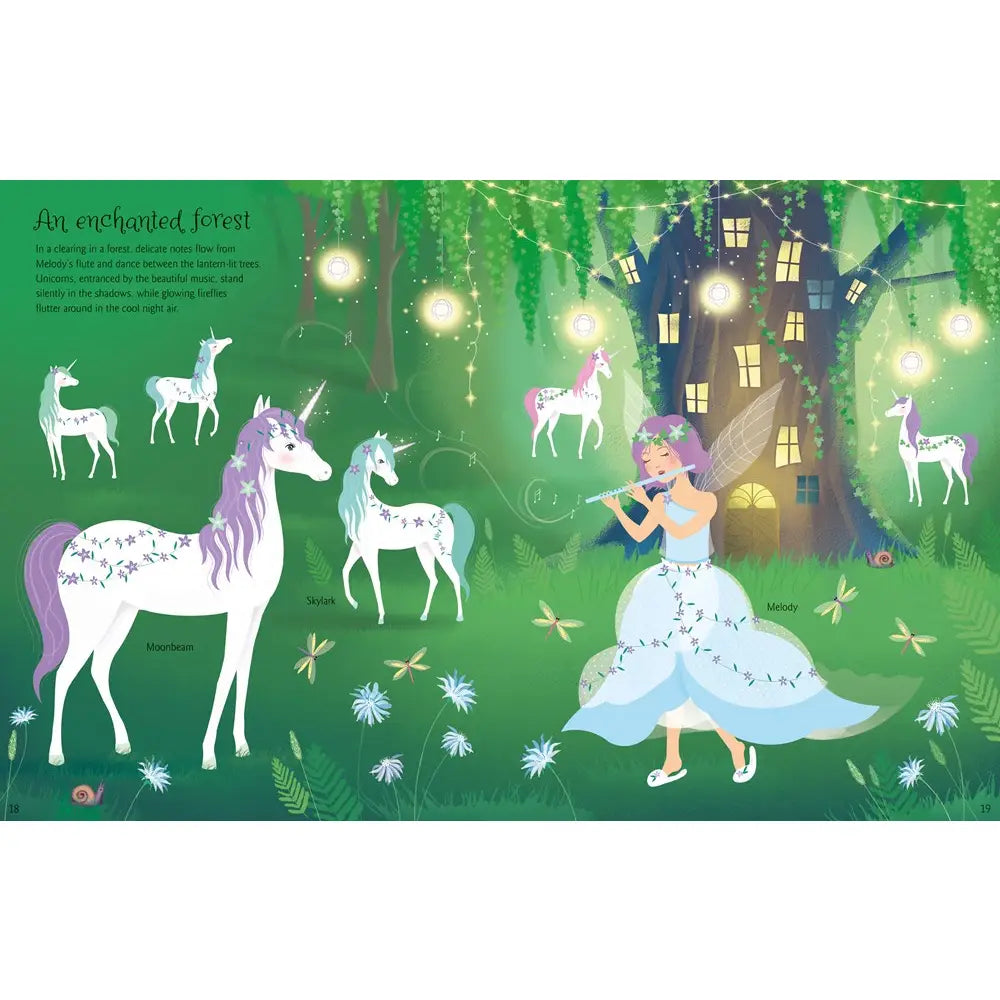 Usborne Sticker Dolly Dressing Unicorns
