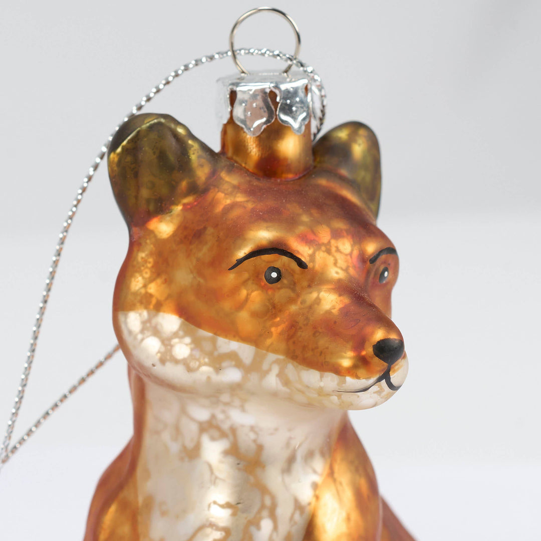 Primitives By Kathy Fox Glass Ornament