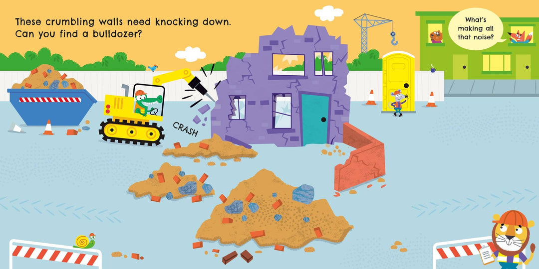 Usborne Trucks and Diggers Magnet Book