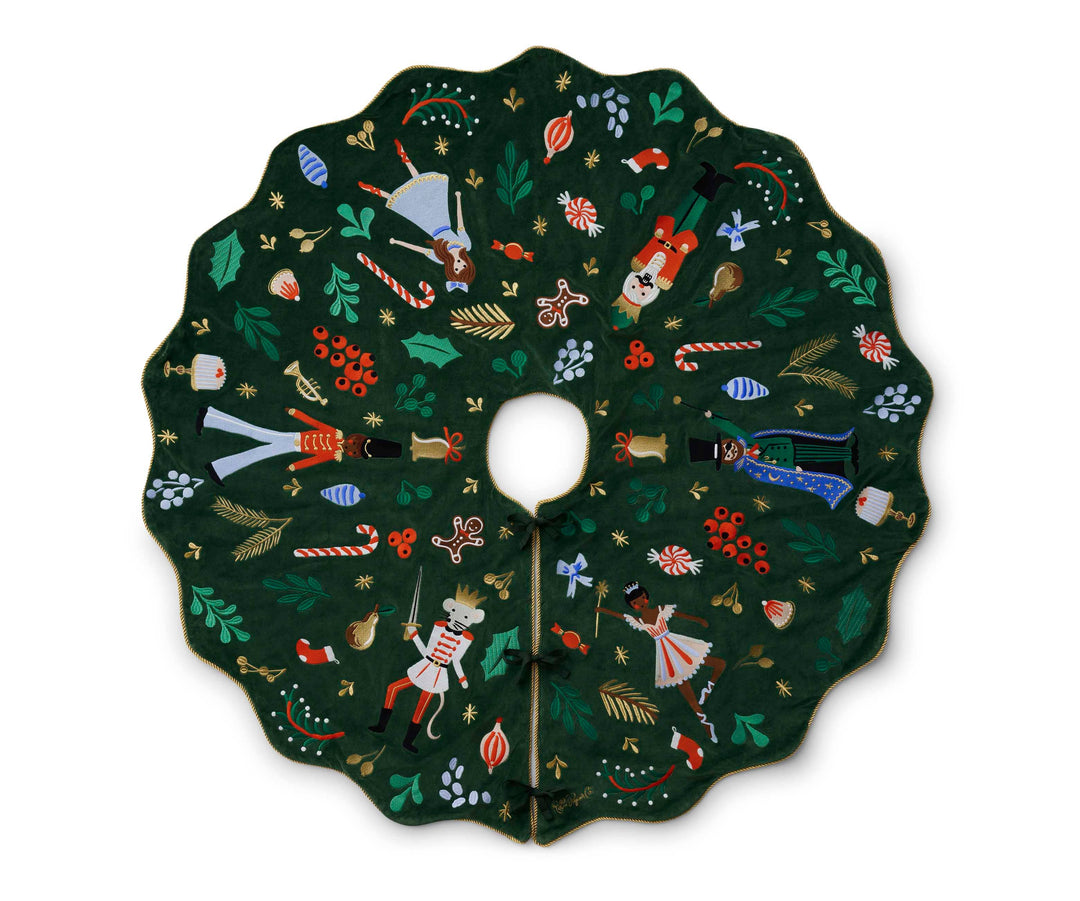 Rifle Paper Co Nutcracker Tree Skirt