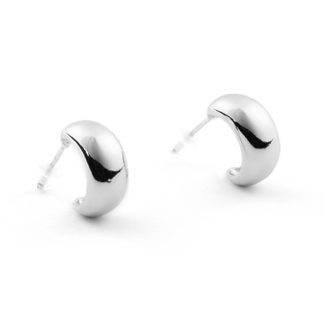 Bronwen Vintage Hoop Post Earrings