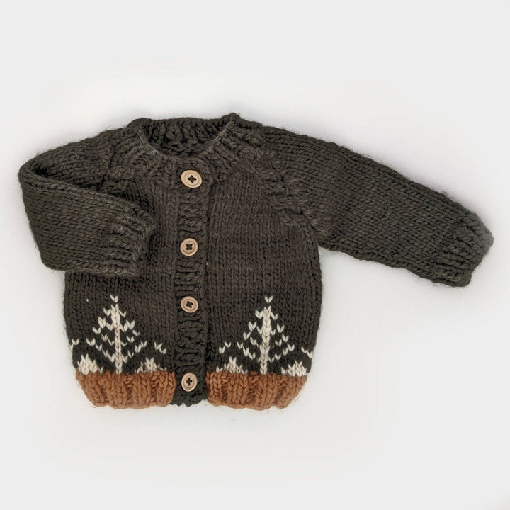 Huggalugs Forest Loden Cardigan Sweater Baby & Toddler