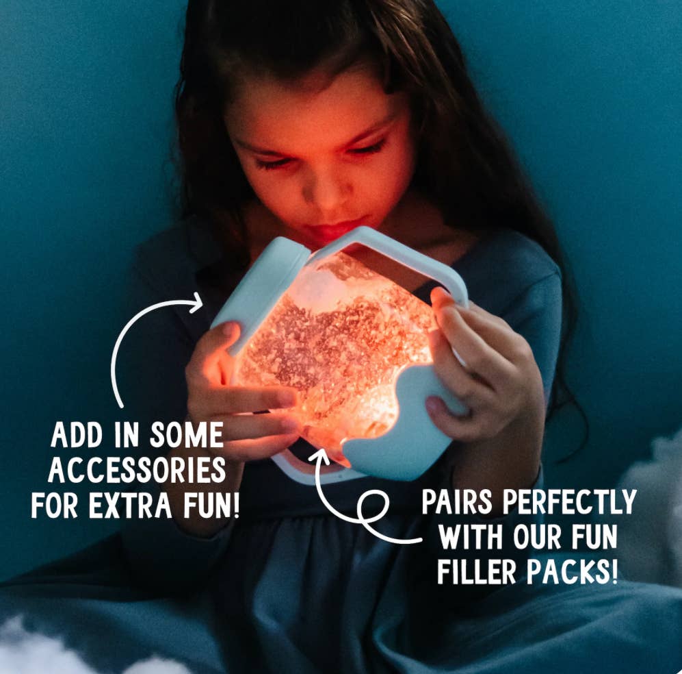 Glo PalsFrosty Blue Sensory Play Jar 