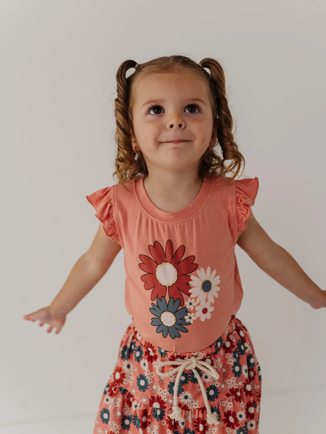 Babysprouts Girl's Sleeveless Top - Zoey Daisy
