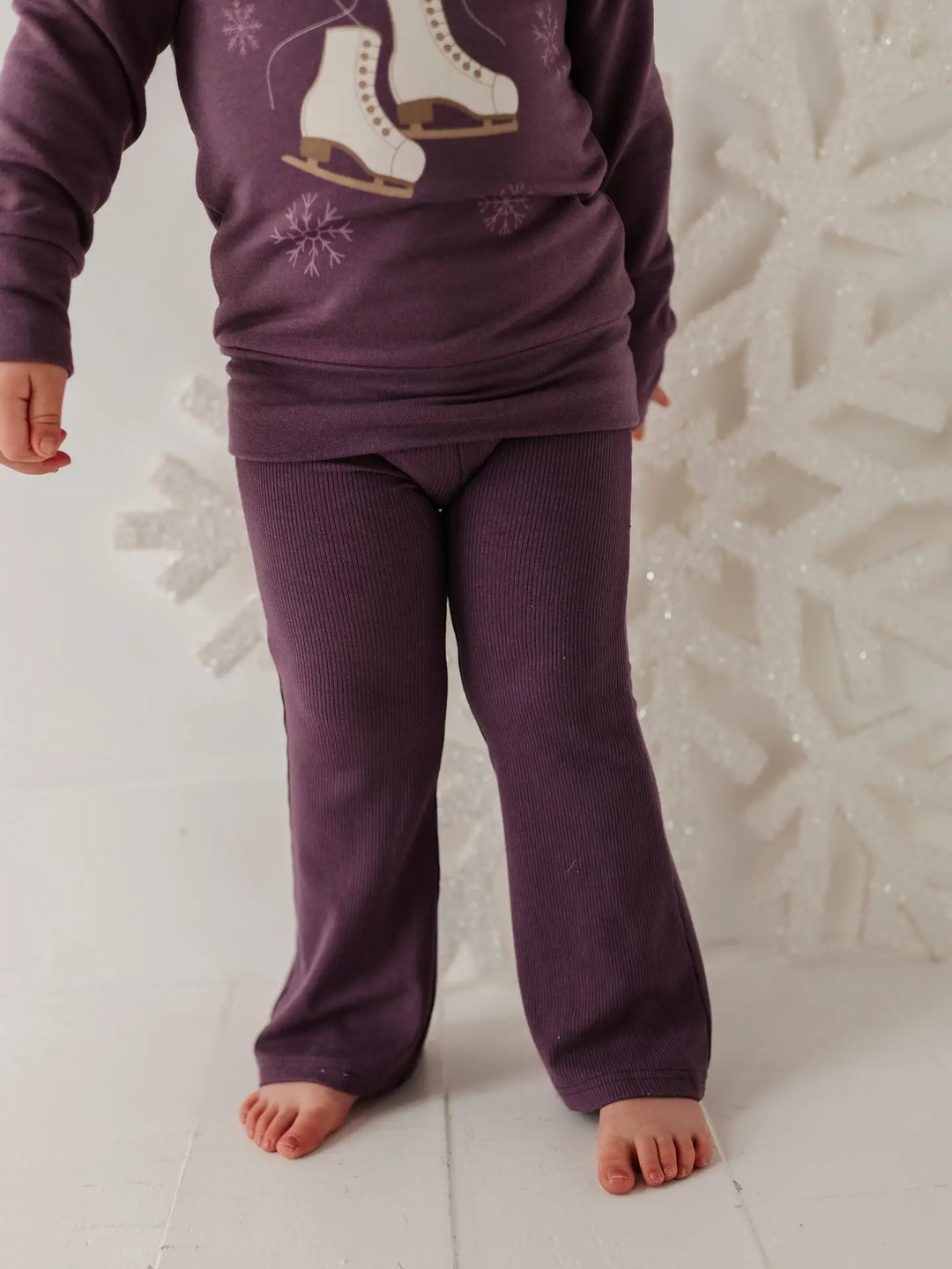 Babysprouts Flare Pants - Plum
