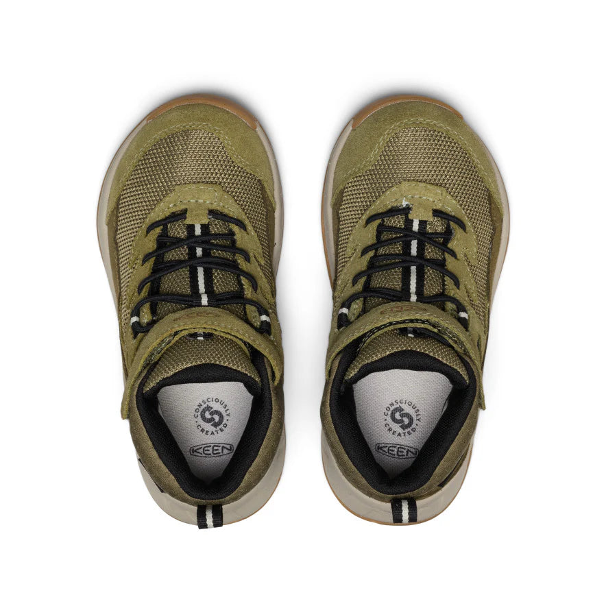 Keen Hightrail Waterproof Hiking Boot - Dark Olive/Martini Olive