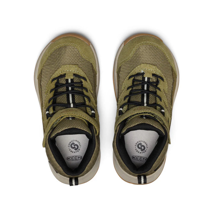 Keen Hightrail Waterproof Hiking Boot - Dark Olive/Martini Olive