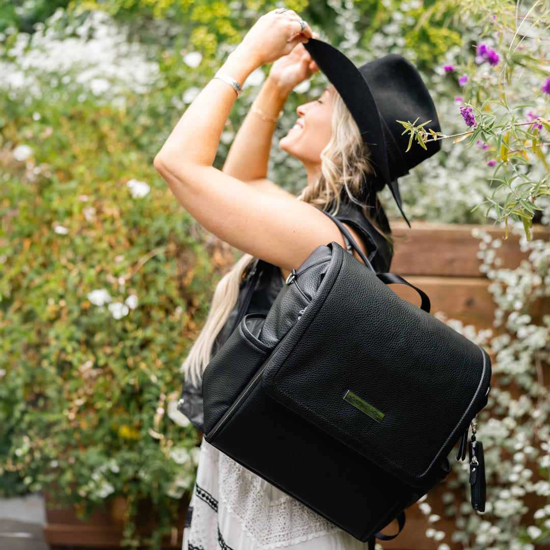 Petunia Boxy Backpack - Ebony