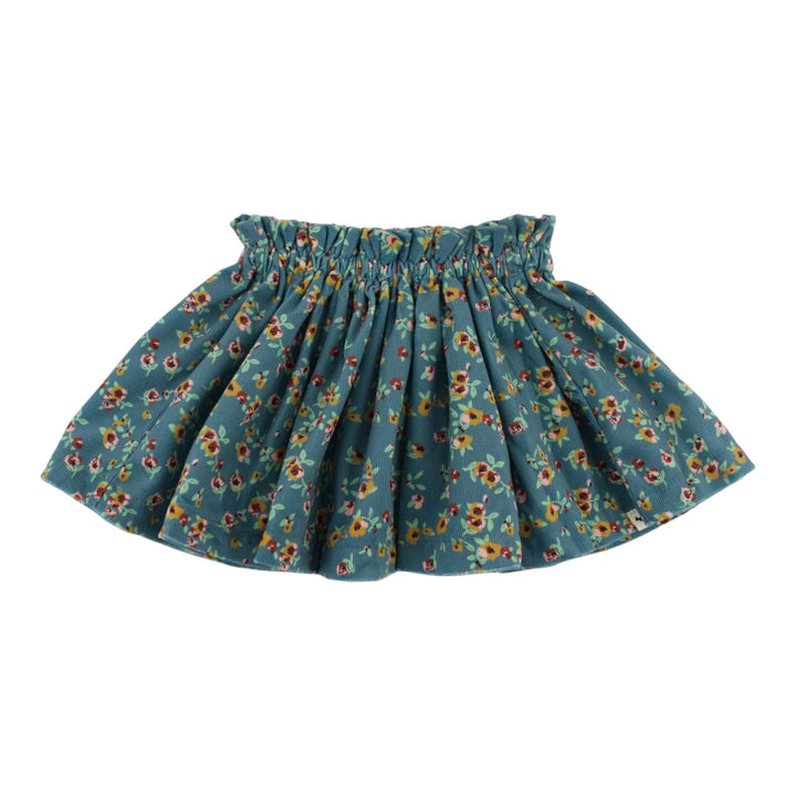Oh Baby! Flora Skirt Harvest Bloom - Teal