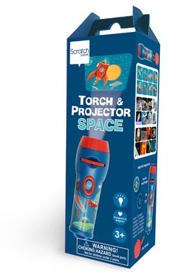 Scratch Europe Torch & Projector - Space