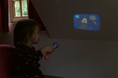 Scratch Europe Torch & Projector - Space