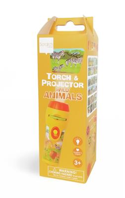 Scratch Europe Torch and Projector Light - Wild Animals