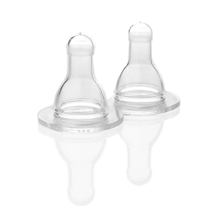 LifeFactory Silicone Nipples 2pk,