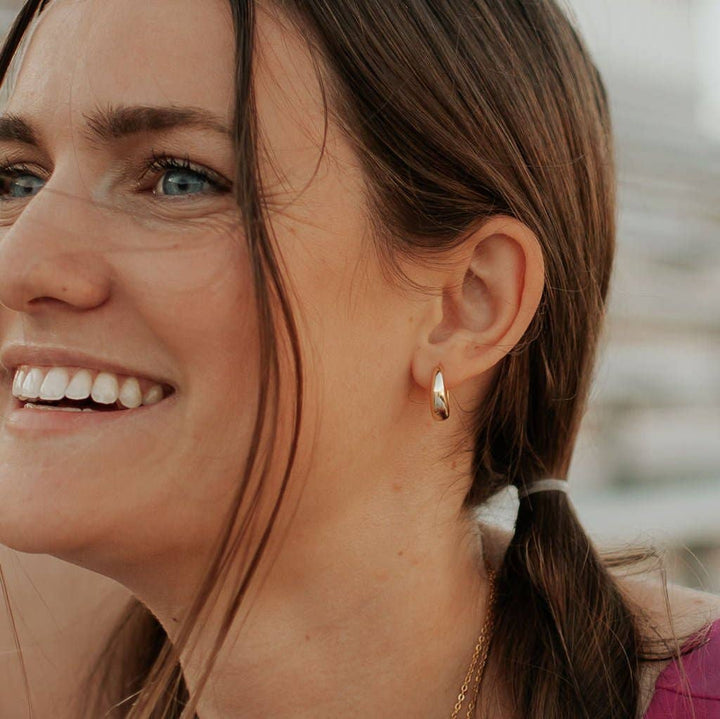 Mauve Jewelry Co. Lexi Chunky Hoops