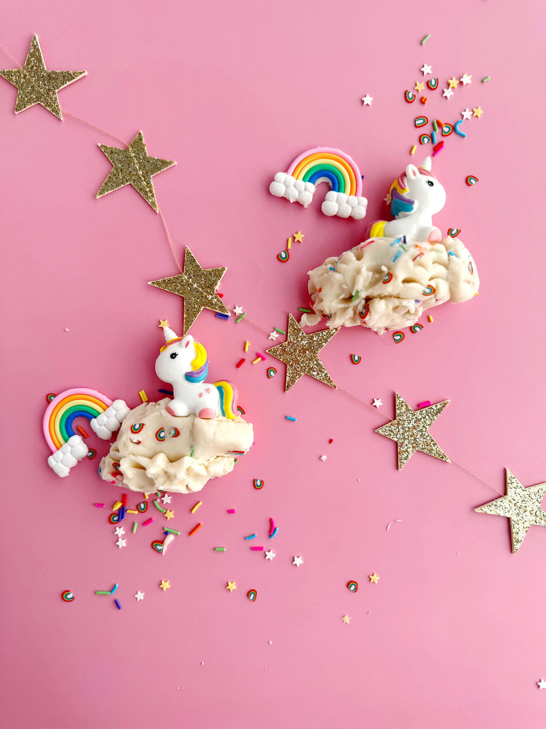 Earth Grown KidDoughs Unicorn (Vanilla Buttercream) Mini Dough-To-Go