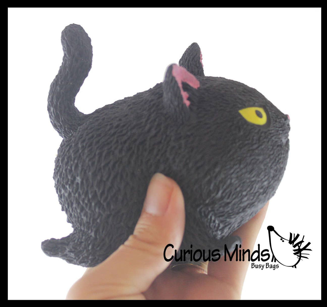 Angry Cat Soft Fluff Doh Squeeze Stress Balls  -