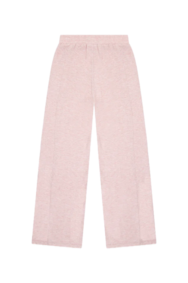 Tenly Hacci Jersey Wide Leg Pocket Pants - Moscato