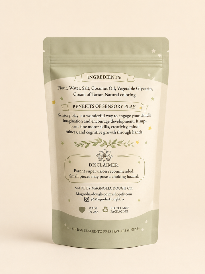 Magnolia Dough Co Construction Zone Mini Sensory Kit