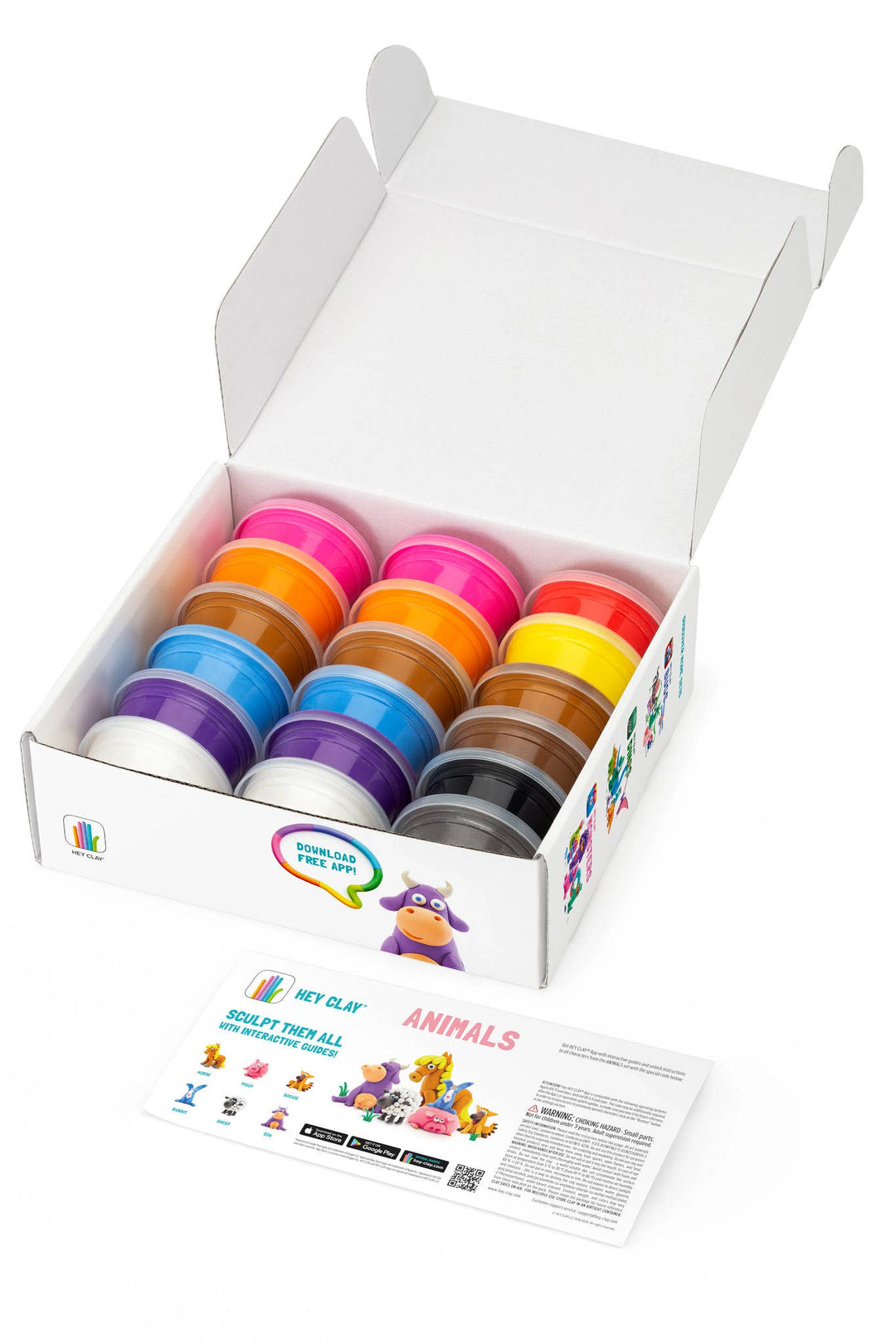 Fat Brain Toys Hey Clay - Animals