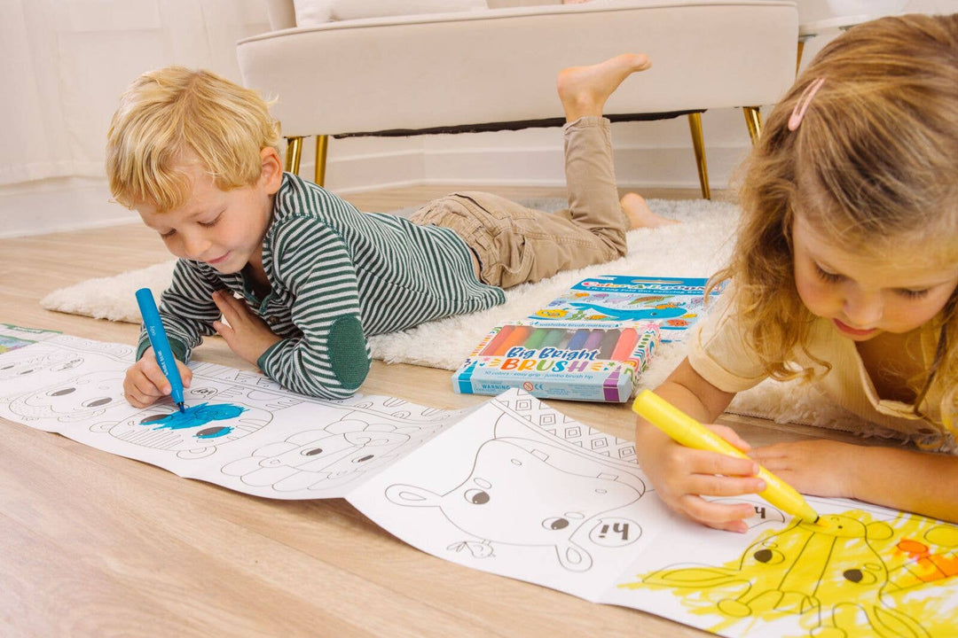 Ooly Color-A-Looong Fold Out Coloring Book - Ocean Adventure