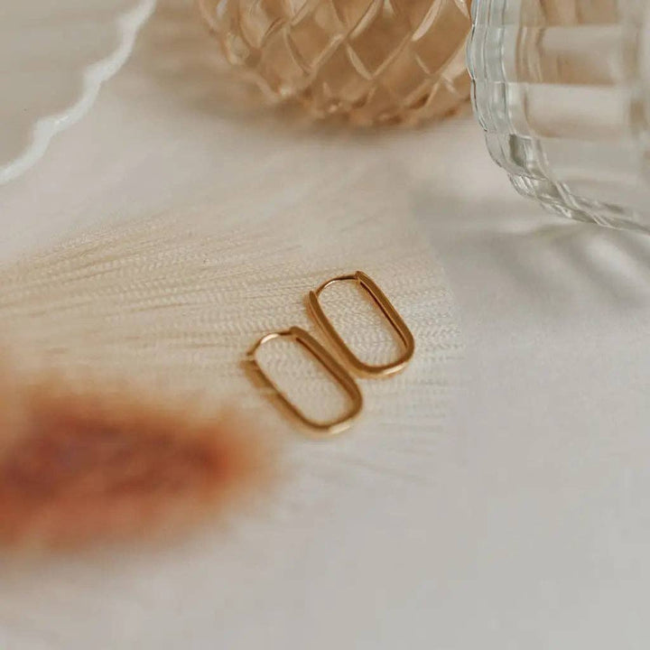 Mauve Jewelry Co. Avery Gold Hoops