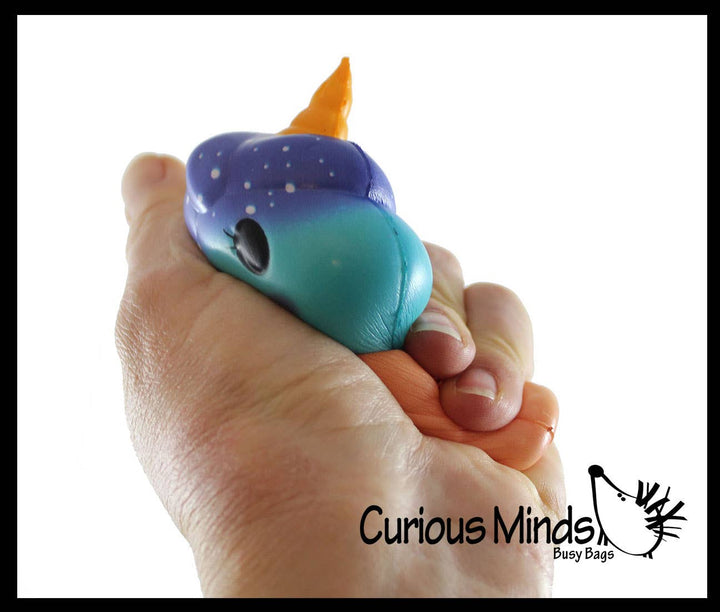 Curious Minds Toys Unicorn Ice Cream Cone Squishy