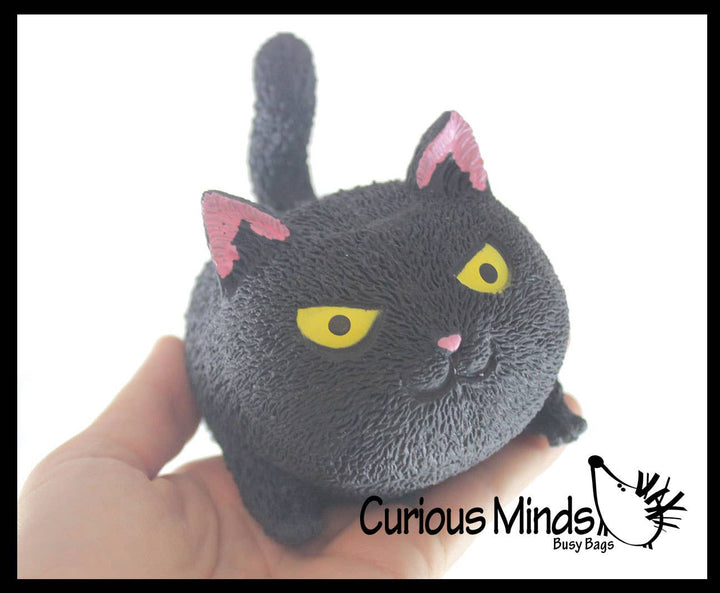 Angry Cat Soft Fluff Doh Squeeze Stress Balls  -