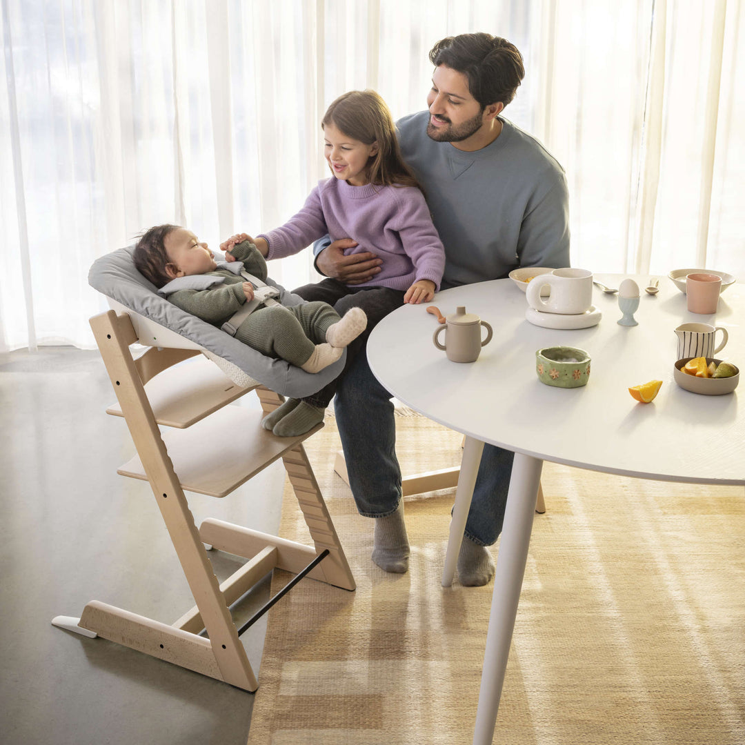 stokke high chair newborn seat Stokke Tripp Trapp High Chair² with Newborn Set – Hopscotch Kids