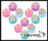 Cupcake Shaped Molasses Stretch Ball