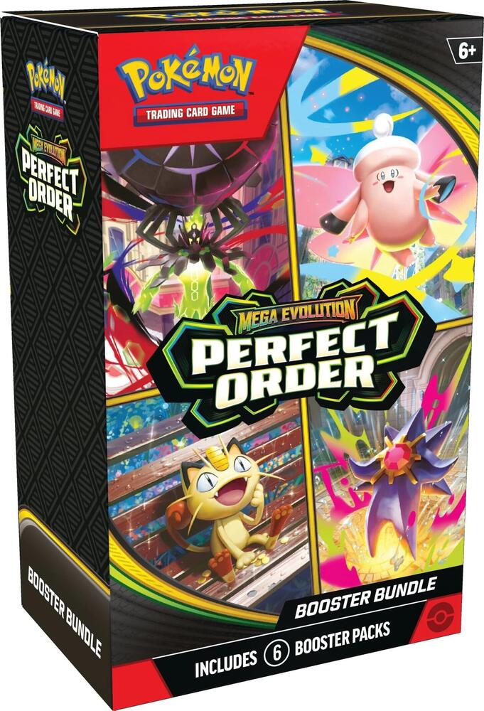 Pokemon Mega Evolution Perfect Order Booster Bundle