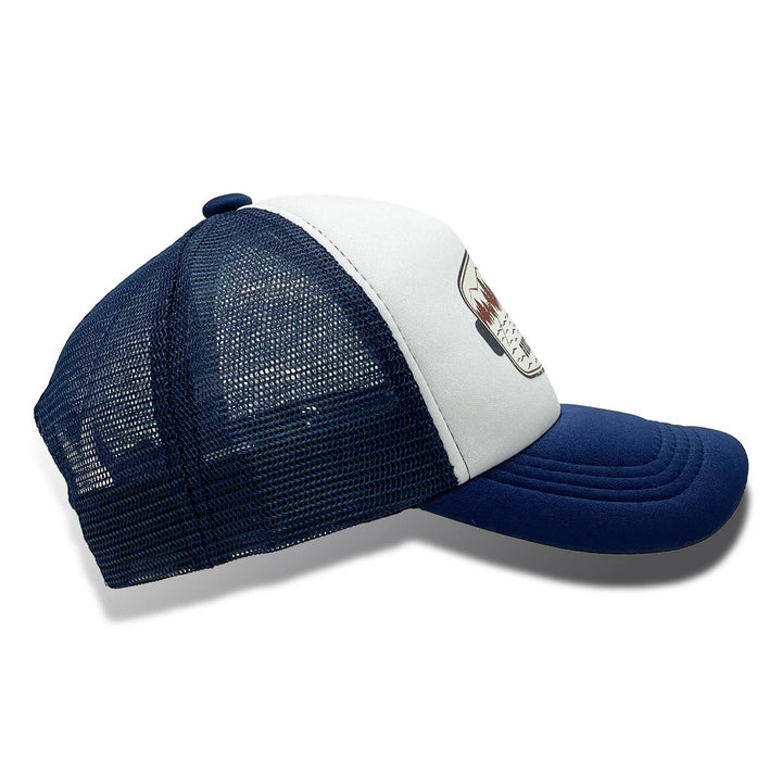 Bubu Gone Fishin Navy Trucker Hat