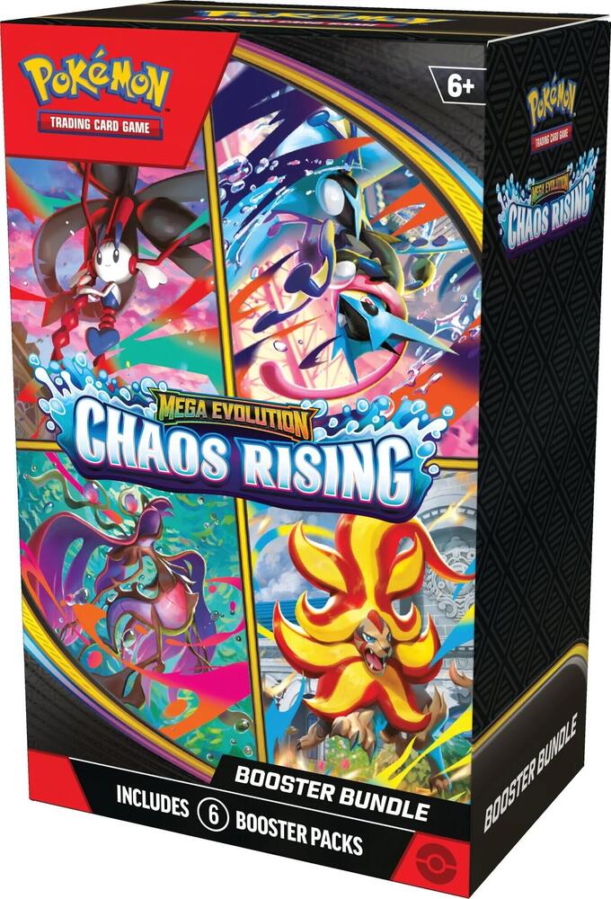 Pokemon Mega Evolution Chaos Rising Booster Bundle ME04