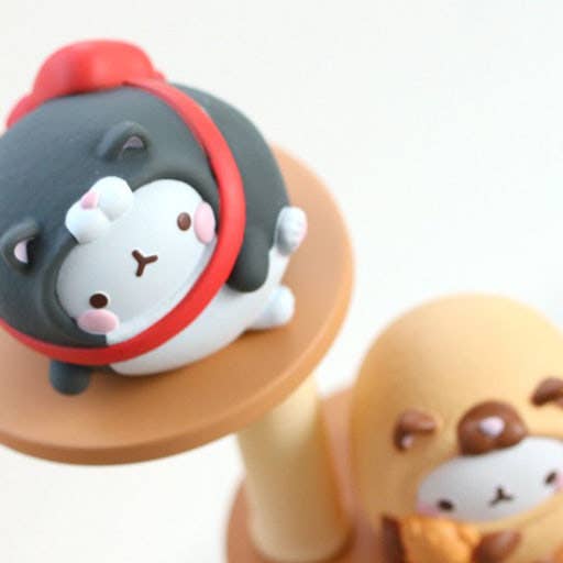 Molang Lazy Cat Costume Figure Blind Box
