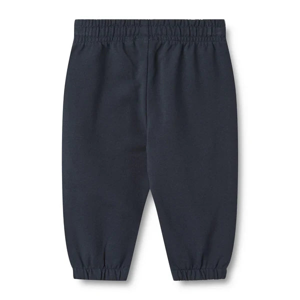 Wheat Cruz Baby Sweatpants - Navy