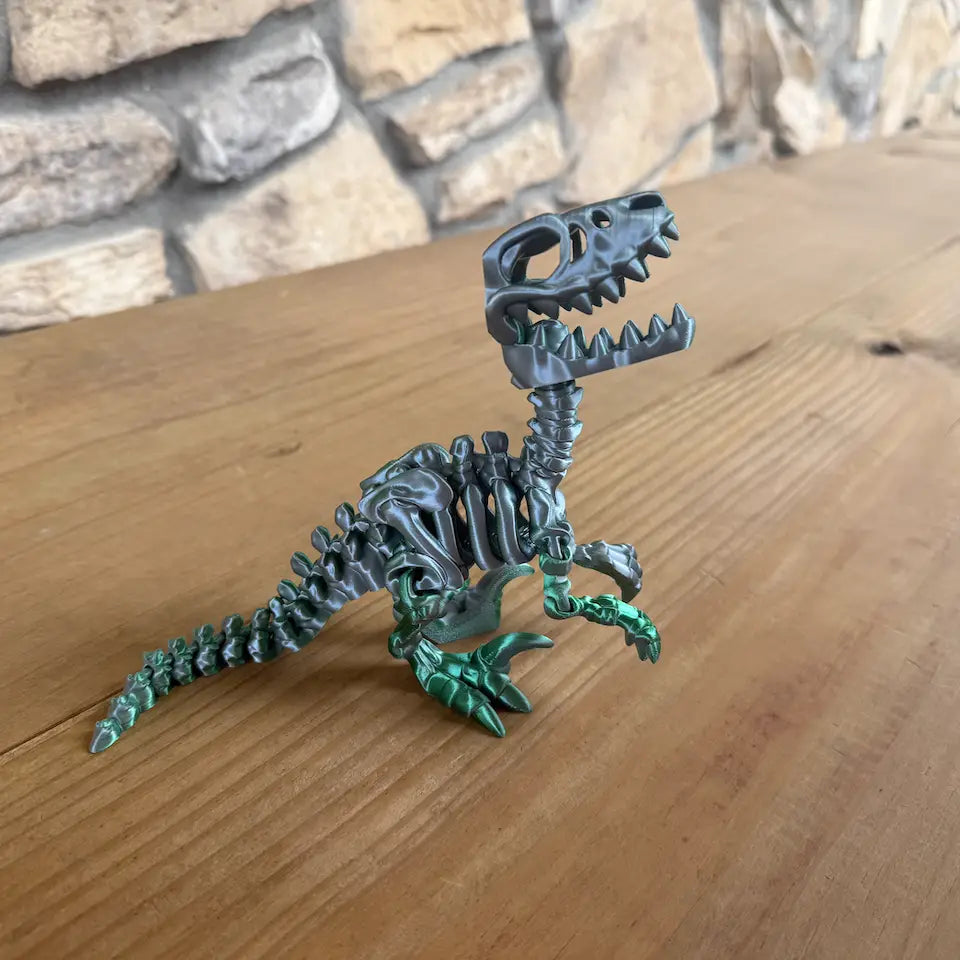 LNZ Customer Design Skeleton Dinosaur - Velociraptor