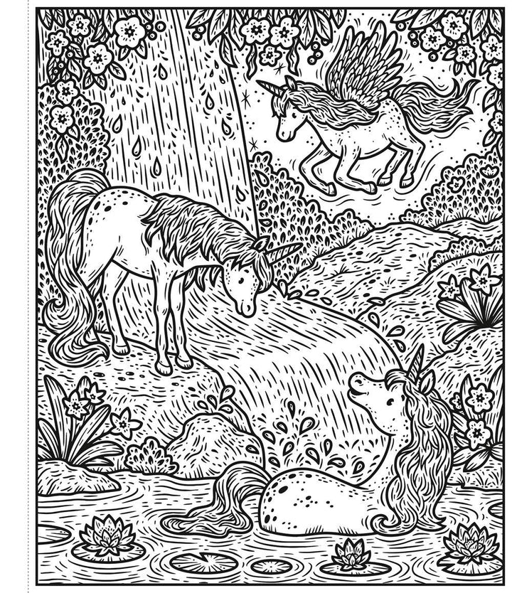Usborne Unicorn World Magic Painting Book