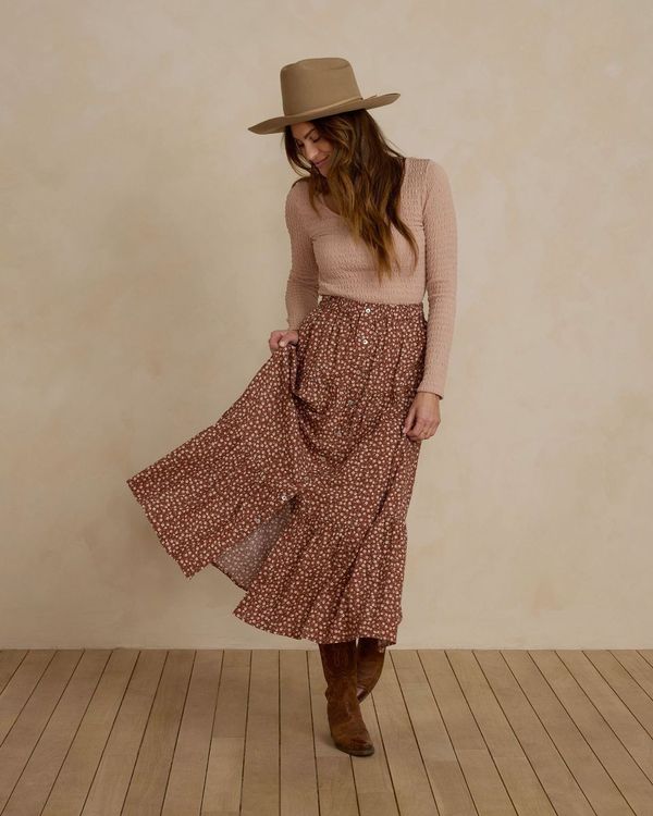 Rylee + Cru Joelle Skirt - Rosette