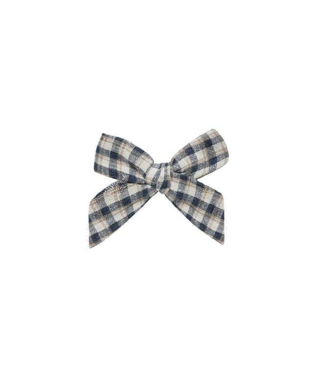 Rylee + Cru Bows - Navy Check