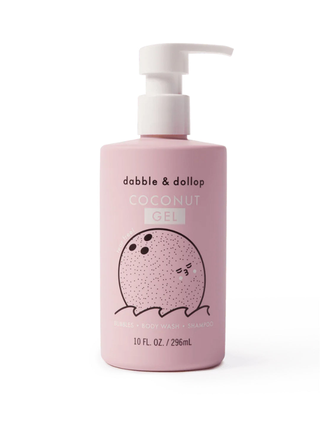 Dabble & Dollop Coconut Gel - Bubbles, Body Wash, and Shampoo