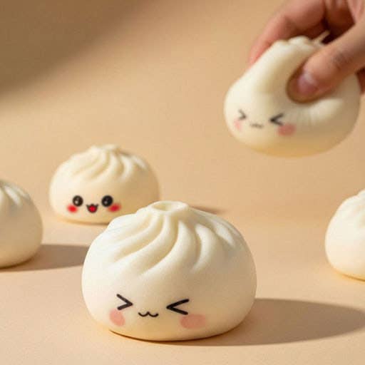 Find the Grilled Dumpling! Squishy