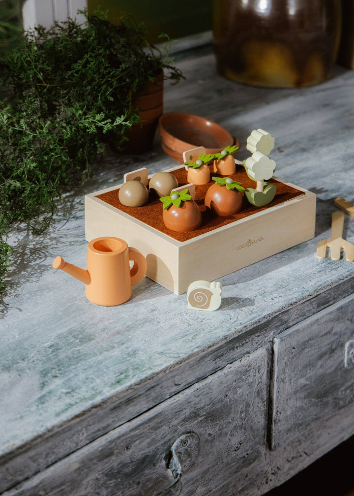 Coco Village Wooden Gardening Playset And Accessories