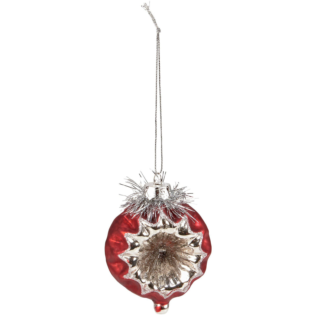 Primitives By Kathy Glass Vintage Rose Ornament