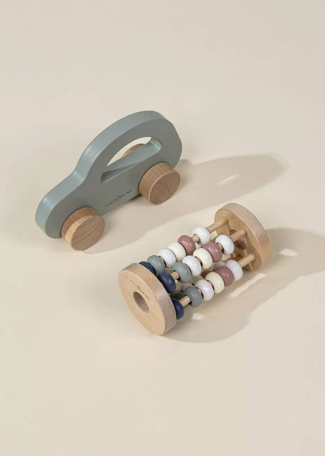 Coco Village Wooden Baby Toy Gifting Set - Abacus & Car